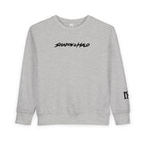 Toddler Sweatshirt – Shadow & Halo Angel Wings Graphic Crewneck