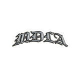 MDLA Gothic Logo Sticker — Kiss-Cut Laptop Sticker