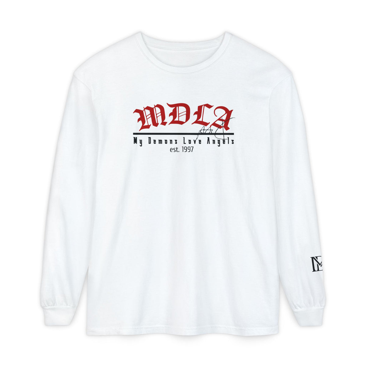 Unisex Garment-dyed Long Sleeve T-Shirt